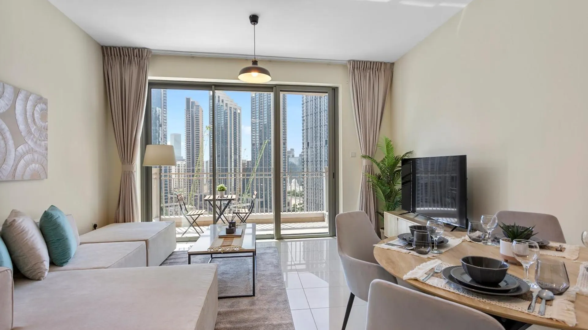 公寓 Upscale 1 Bedroom In The Heart Of Downtown 迪拜 阿拉伯联合酋长国